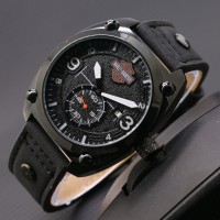 FASHION KEKINIAN JAM TANGAN PRIA HARLEY DAVIDSON - 4002