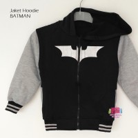 Jual Jaket Hoodie Anak BATMAN – Motif 2 Murah