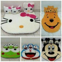 Jual karpet bulu rasfur kepala karakter Murah