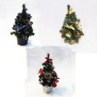 Jual Pohon Natal mini Christmas Tree gift bonsai ornamen 25 cm Murah