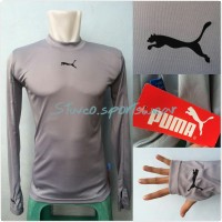 Jual Baselayer Longsleeve Thumbhole Puma Abu KODE FD12476 Murah