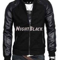 Jual Hotlist terlaris JAKET NIGHT BLACK, JAKET KULIT GALANG GGS HITAM, Murah