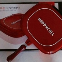 Jual wajan Jual Happycall double pan 32 Cm kulitjeruk Jumbo premium orginal Murah