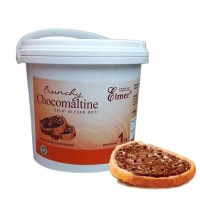 Jual Elmer Dip Glaze Chocomaltine Crunchy 1kg halal Murah
