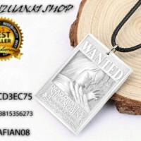 Jual kalung anime bajak laut topi jerami one piece NICO ROBIN warna putih Murah