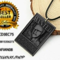 Jual kalung anime bajak laut topi jerami one piece RORONOA ZORO warna hita Murah
