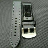 Jual TALI STRAP EXPEDITION LOGO KULIT HITAM PREMIUM Murah