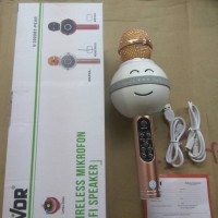 Jual SPEAKER BLUETOOTH VDR PEAR V-3900BT / SPEAKER BLUETOOTH KARAOKE / MIC Murah