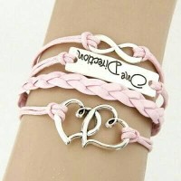 Jual KB34468 Gelang Multicharm One Direction Pink Murah