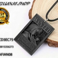 Jual kalung anime bajak laut topi jerami one piece NICO ROBIN warna hitam Murah