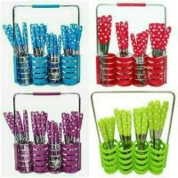 Jual sendok Polkadot Murah