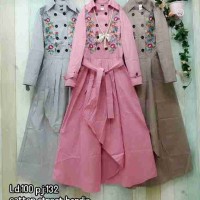 Jual kemeja blouse strect bordir Murah