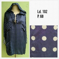 Jual hoodie polkadot prelove import Murah