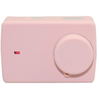 Jual Action Camera Silicone Case + Lens Cover for Xiaomi Yi 2 4K (ROSE) Murah