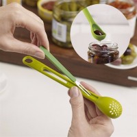 Jual Jual Jar Spoon Fork 2in1 Sendok Garpu buah Botol Manisan Asinan fruit Murah