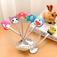 Jual NEW Sendok kecil Karakter Tea Spoon Minion Melody Stainless Souvenir Murah
