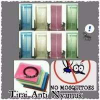 Jual NEW Tirai Pintu Magnet Anti Nyamuk magnetic curtain magic mesh 1kg is Murah