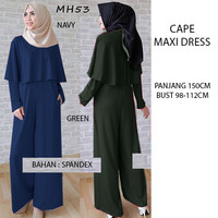 Jual Cape Maxi Dress (9033) (86) Murah