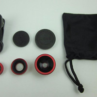 Jual Z HARGA TERBAIK Universal Clip Lens 3in1 Cliplens Fisheye Macro Wide L Murah