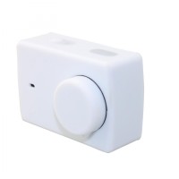Jual Action Camera Silicone Case + Lens Cover for Xiaomi Yi 2 4K (PUTIH) Murah