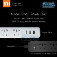 Jual Xiaomi Mi Smart Power Strip Plug Adapter with 3 USB Port 2A Murah