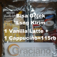 Jual Promo Paket Vanilla Latte + Cappucino Caramel Murah