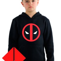 Jual jaket anak hoodie sweater deadpool - LVE Murah
