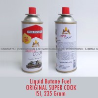 Jual Gas Kompor Portable Super Cook isi 235gram Tabung Gas Portable Hi Co Murah
