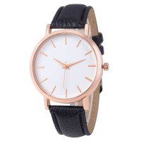 Jual Jam Tangan Kasual Strap Kulit Wanita Murah