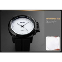 Jual Promo ! Jam Tangan Kulit Pria SKMEI Men Leather Strap Watch Water Resi Murah