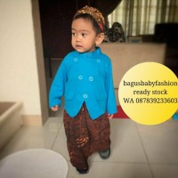 Jual Baju Adat Anak Kostum Jawa Setelan Beskap Bayi dan Anak plus Blangkon Murah