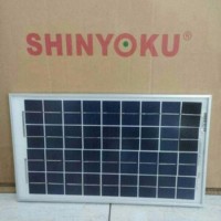 Promo Solar Panel Solar Cell Panel Surya Shinyoku 10WP Poly Berkualit