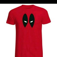 Jual Tshirt Deadpool Merah Murah