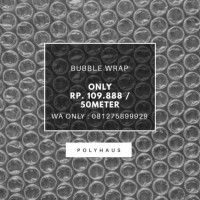 Jual Bubble Wrap / Plastik Bubble 125 cm x 50 m (50 Meter) Murah