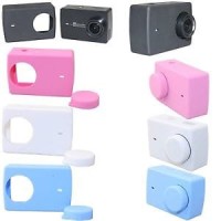Jual Soft Silicone Case Lens Karet Penutup Cover Xiaomi Yi 2 4k YiCam 2 A Murah