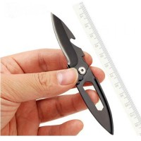 Jual EDC Keychain Folding Knife Self Defense Tool Pisau Keselamatan Darur Murah