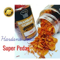 Jual BAWANG GORENG PEDAS 70gram / BRAMBANG GORENG / BAWANG GORENG RASA Murah