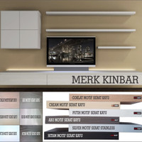 Jual PROMO 40x10x4cm Rak Dinding/Ambalan/Melayang/Floating Shelf MERK KINBA Murah