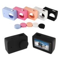 Jual MURAH Soft Silicone Case Lens Karet Penutup Cover Xiaomi Yi 2 4k YiCa Murah