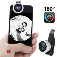 Jual Universal Clip Lens Fisheye for Smartphone and Tablet PC Murah