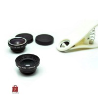 Jual Universal Clip Lens Fisheye 3 in 1 Murah