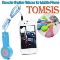 Jual TOMSIS M Shoot Self-Timer Camera Remote Control for iPhone 4 .4S . 5 Murah