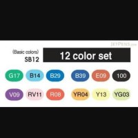 Jual Jual Copic Sketch Marker 12clr Wr-60b Bagus Murah