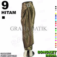 Jual Promo ROK LILIT INSTAN B115-9 Bahan Batik Songket Include Ring Belt Ga Murah