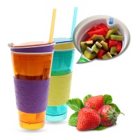 Jual Snackeez 2 in 1 Tumbler ~ All In One Snack Cup ~ As See Murah Murah