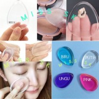 Jual Oval Silisponge Bening Oval / Silicone Sponge Transparant (Sale) Murah