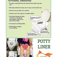 Jual Potty Liner Disposable Toilet Seat Covers Limited Murah