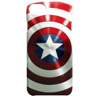 Jual Indocustomcase Captain America Shield Minimal Red iPhone 7 or 8 Case Murah