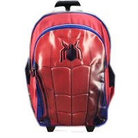 Jual Tas Troley Sekolah Anak SD Spiderman Muscle 3D Timbul Murah