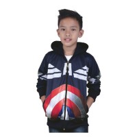 Jual Jaket Anak Laki-Laki Captain America Catenzo Junior CYI 161 Murah